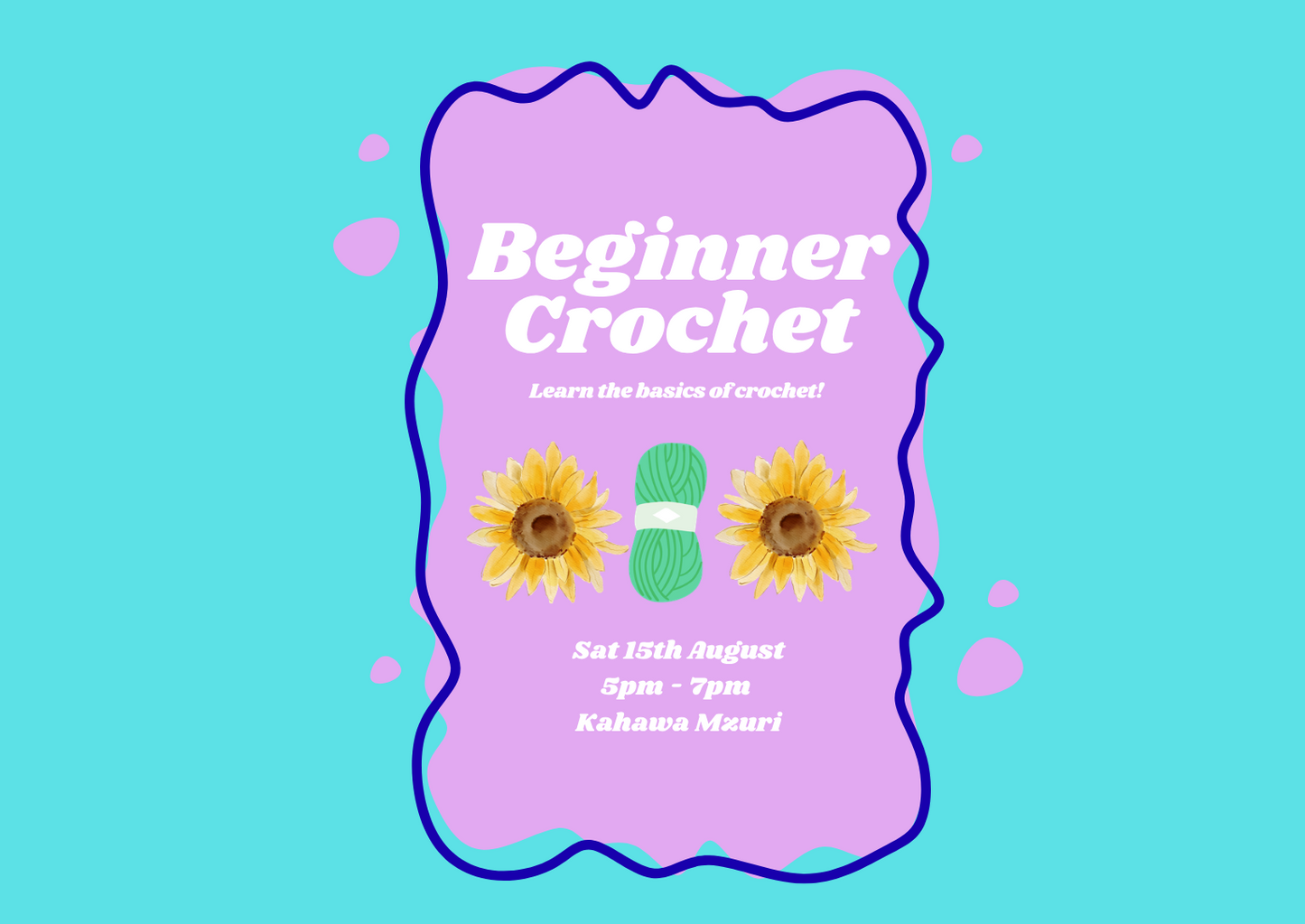 Beginners Crochet - Southside Stitcher x Kahawa Mzuri - 15th August
