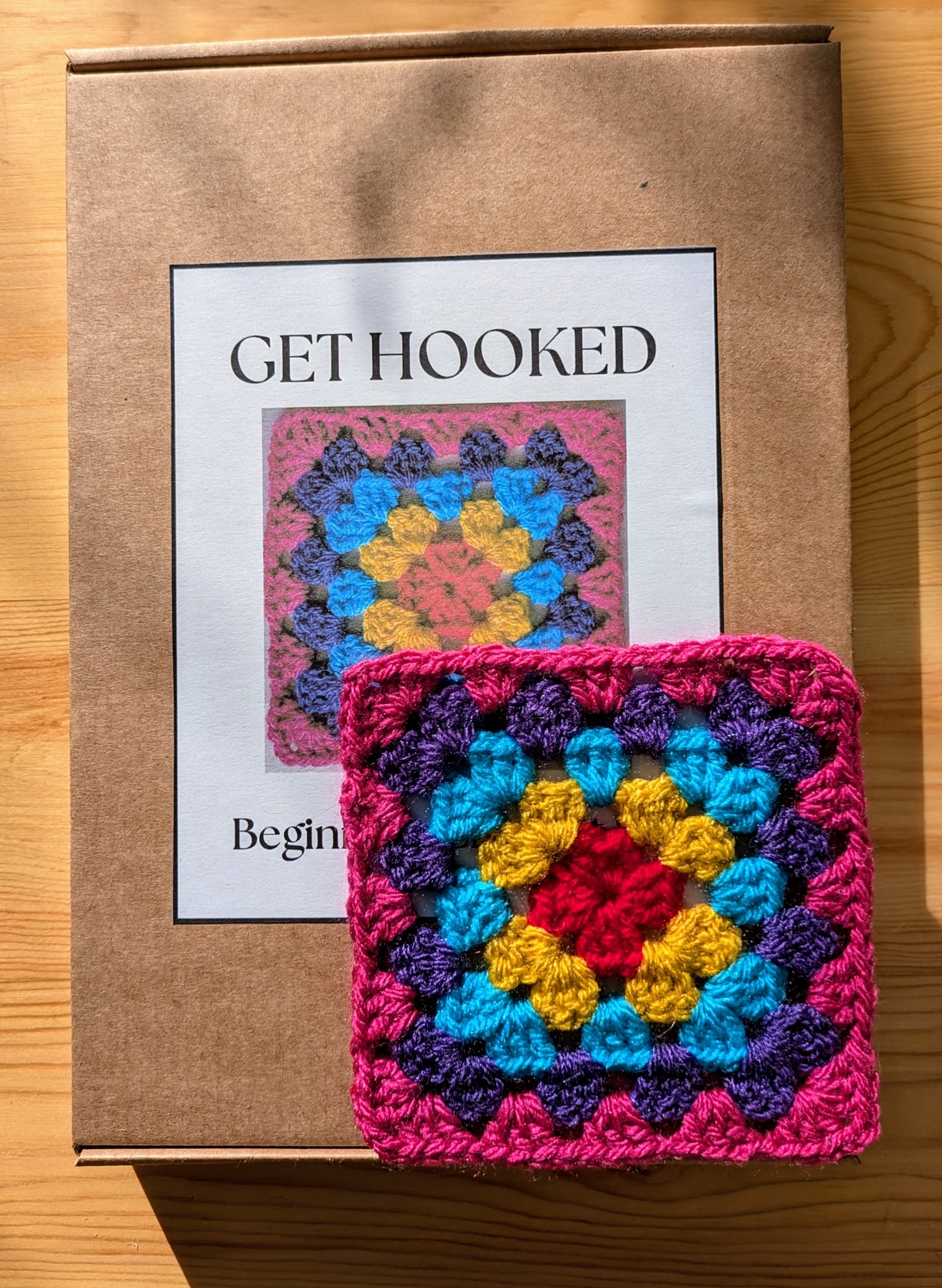 Beginner Crochet Granny Square Kit
