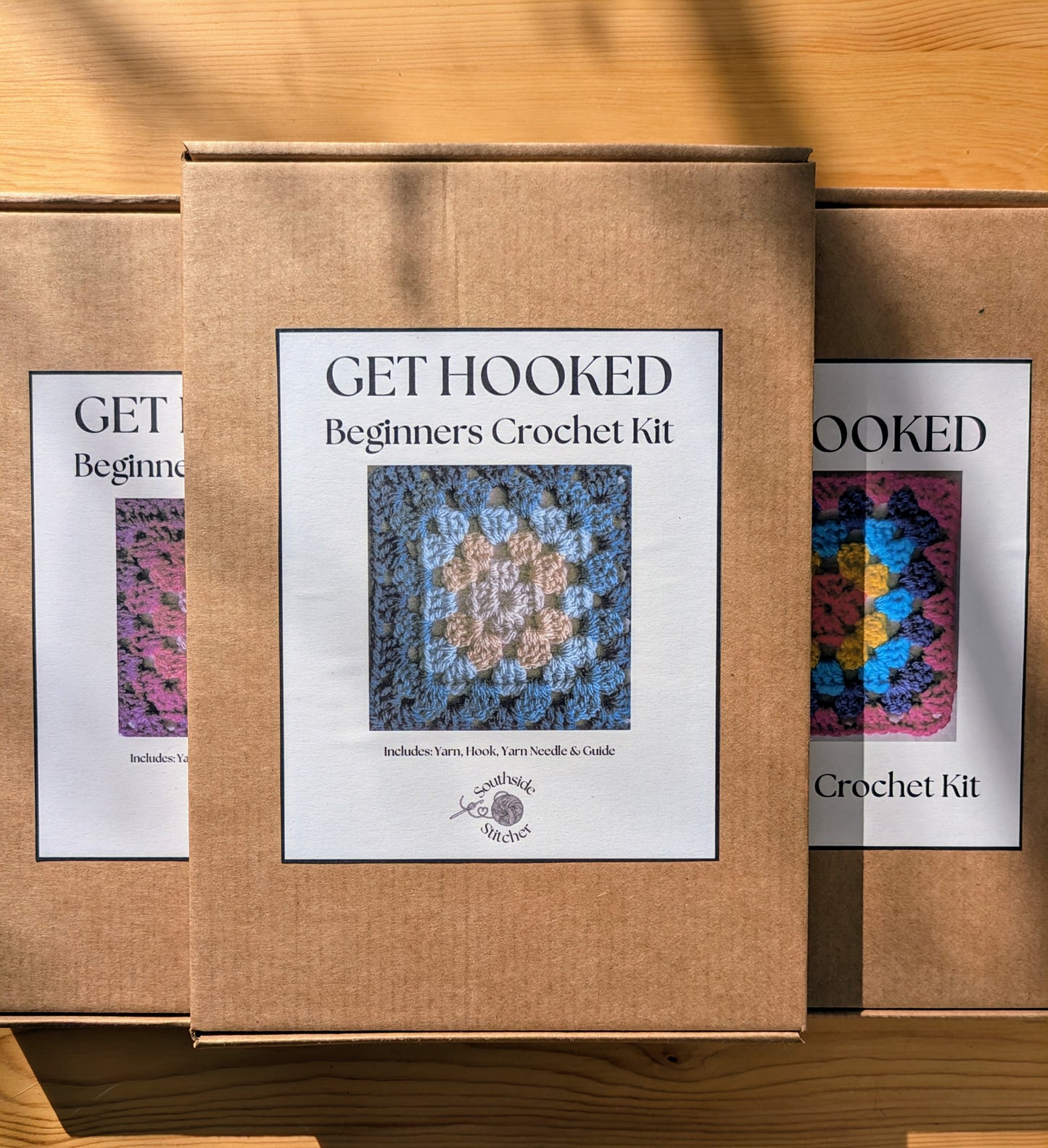 Beginner Crochet Granny Square Kit